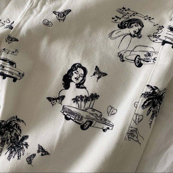 New Reformation Joyride High Rise Straight Jeans Size 24 - Picture 11 of 14